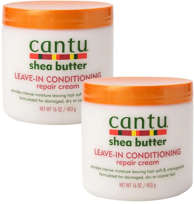 칸투 시어 버터 리브-인 컨디셔닝 리페어 크림, 453g, 2개 - 쿠팡