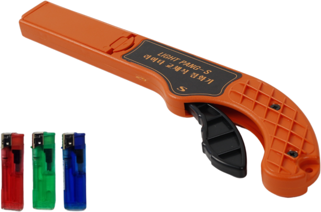 2026년형 팡팡마켓원 라이팡 소형(25cm) 불총 주방 식당 외식업 업소 전자 라이터 라이타 교체식 점화기, 1개, 본품+라이터3개