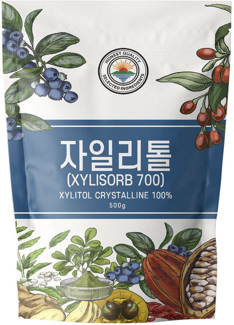 해나식품 프랑스 자일리톨 크리스탈, 500g, 1개