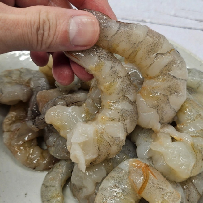 100% 자연산 대하 제철 새우 깐대하 손질 국내산 깐새우, 1개, 깐대하 500g