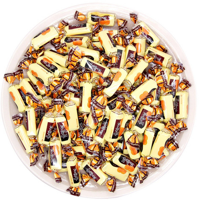 웰링스 대용량 업소용 벌크 디저트 추억의 간식 가락 엿 행사 어린이집 답례품 식당 후식 시장 호박엿, 1개, 3kg