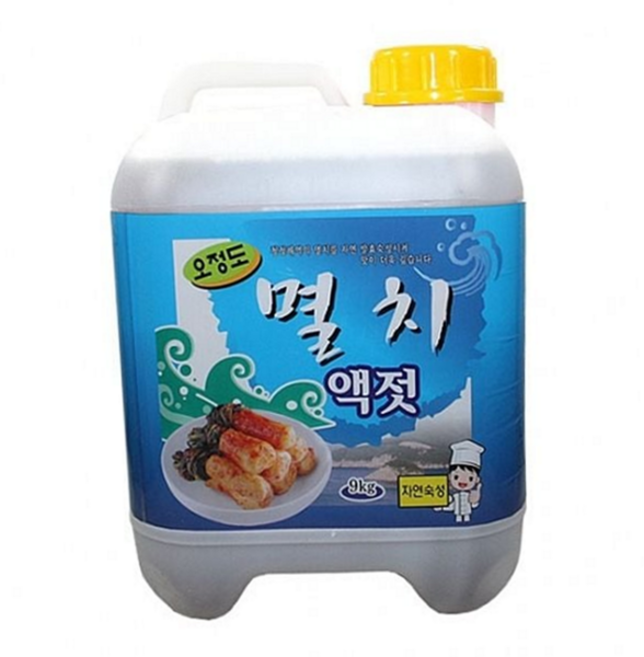 멸치 액젓 9kg 요리용 김치용 대용량 음식 멸치 액젓