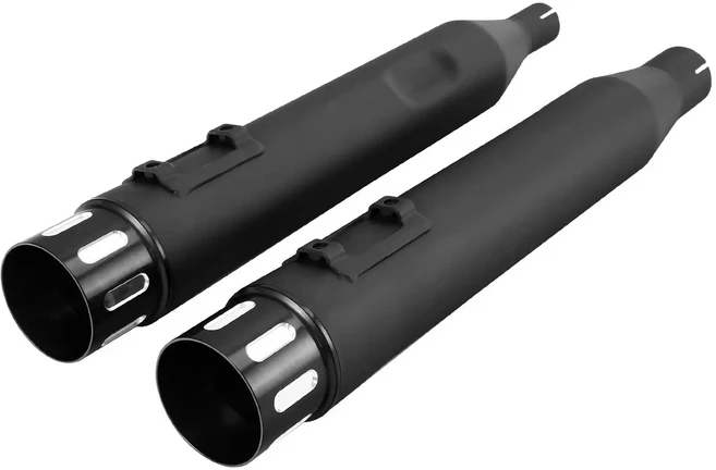 납품전문 오토바이 슬립온 머플러 배기 파이프 할리 스트리트 글라이드 로드 킹 일렉트라 울트라 리미티드, 06 black 4