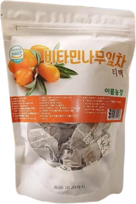 [친환경 무농약] 비타민나무잎차 [원산지:국산(강원도 영월군)], 1g, 30개