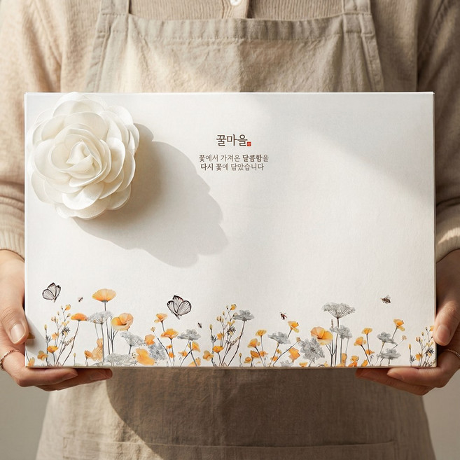 [선물세트] 국내산 아카시아 야생화 밤 3종 꿀스틱 선물 세트, 1세트, 300g