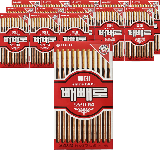 롯데웰푸드 빼빼로 레트로 오리지널