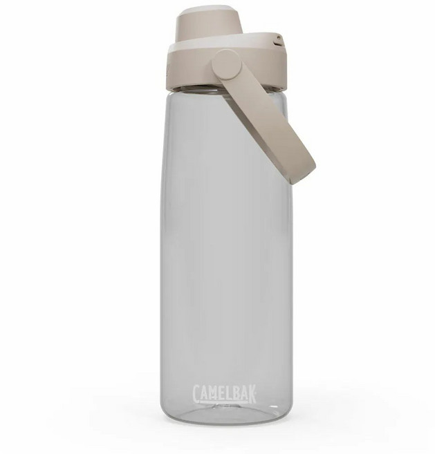 CAMELBAK Chug RENEW 戶外運動水瓶 750ml - 野外營水瓶, 晶透白, 1個
