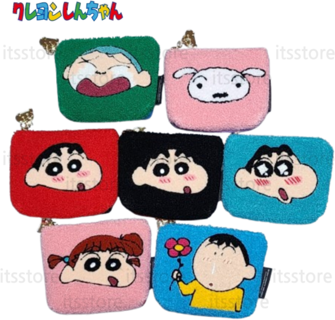 못말리는 짱구 미니 소품 파우치 담배 동전 소품지갑