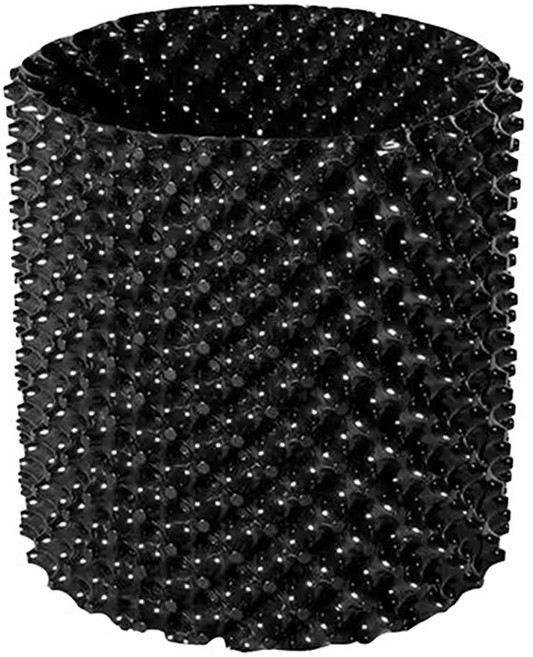 MMC 뿌리화분 매직 요술 다용도 친환경 실내 베란다 텃밭 대형 플라스틱 화분세트 블루베리화분, 1개, 블랙