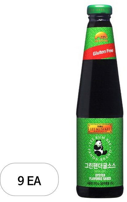 오뚜기 이금기 그린팬더굴소스, 510g, 9개