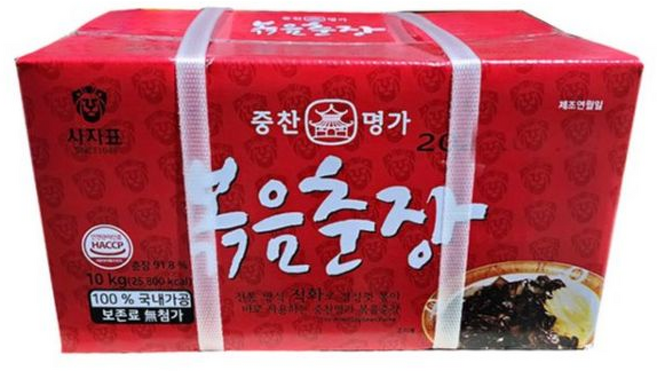볶음춘장(중찬명가 ), 1개, 10kg