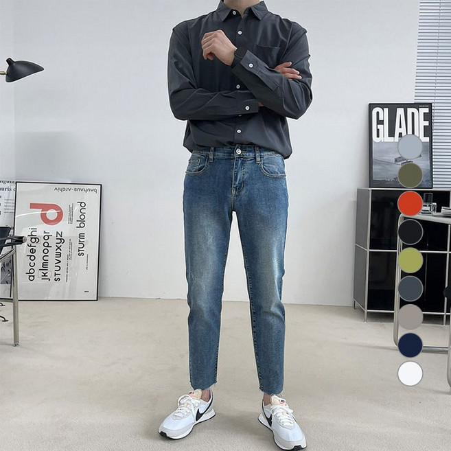 콘피아르 남성용 링클프리 카라셔츠 TC6107