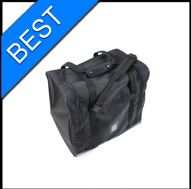 검도 사각 콤팩트 호구가방 검도가방, 블랙, 1개