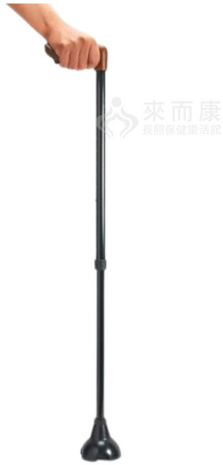 來而康 Merry Sticks 悅杖 醫療用手杖 MS-802-BK 自行站立 人體工學, 1個, 右手 紳士黑, 右手 紳士黑
