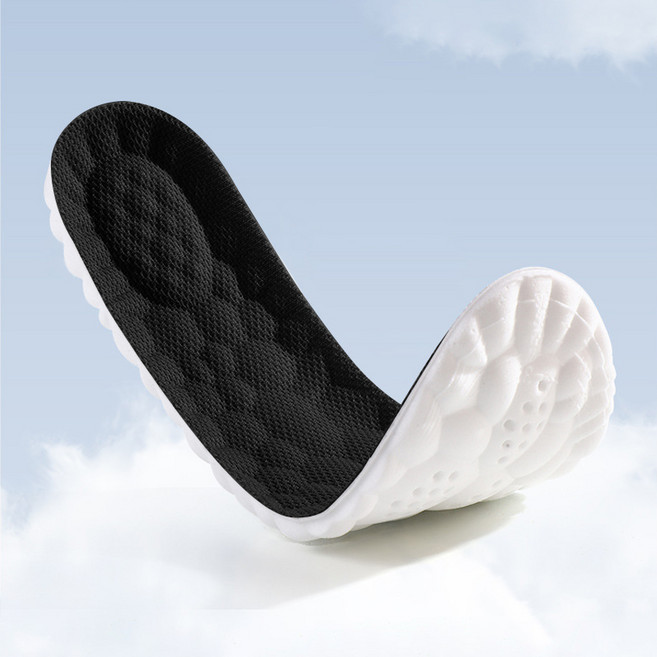 패션파트너 (230~285 / 2color) 남녀공용 푹신한 4D 입체 구름 기능성 신발 쿠션 깔창 족저근막염 평발 요족 운동화 구두 군화 전투화