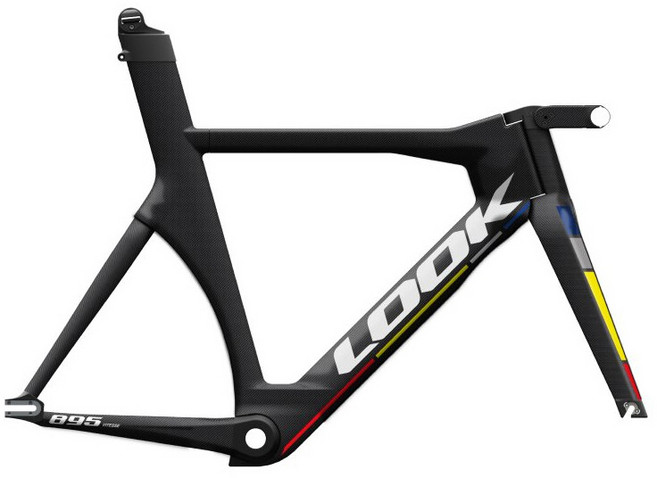 룩 LOOK 895 비테세 트랙용 카본 프레임 (주문생산 방식), Cote D'Azur Mat