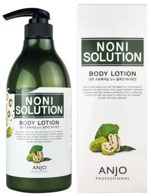 앙쥬 프로페셔날 노니 솔루션 대용량 바디로션, 1개, 750ml