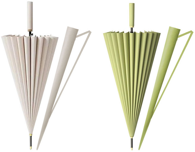 로에드 1+1 튼튼한 대형 장우산 태풍 골프 우산 커버 포함