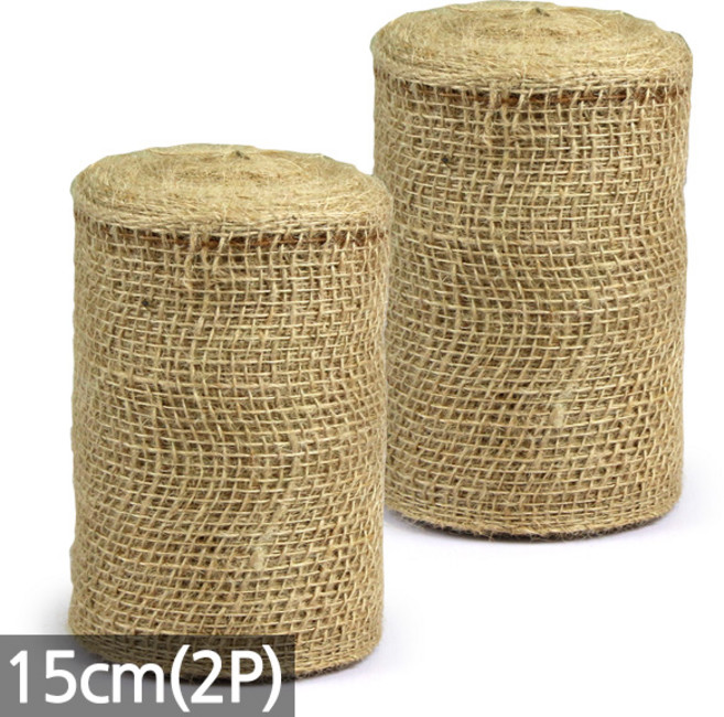 세인화분 녹화마대 쥬트테이프 10cm 15cm 20cm 30cm 40cm 60cm 녹화테이프 녹화끈 월동자재 조경자재, 02_15cm 녹화마대(2P)