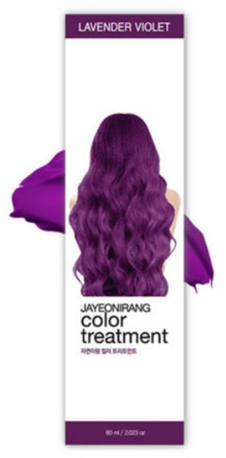 자연이랑 컬러 트리트먼트, 라벤더 바이올렛, 3개