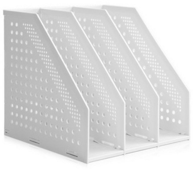 델리 폴딩식 데스크 파일꽂이 북엔드, 미니그레이