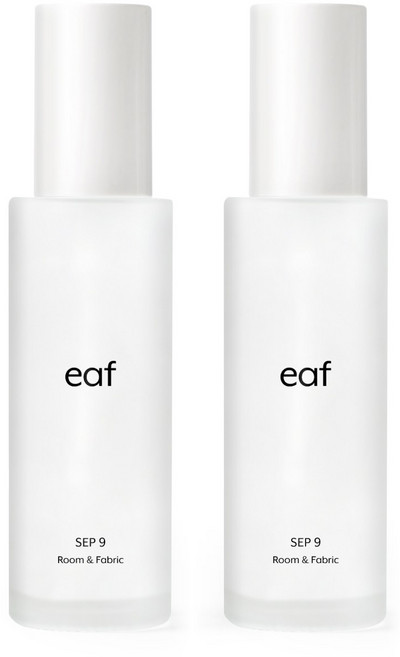 이아프 룸스프레이 섬유탈취제 섬유향수 셉템버나인, 2개, 80ml