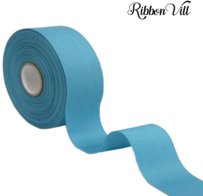 리본빌 고급 국산 무광 골직 리본 5마 리본공예, 10mm, #30옥색
