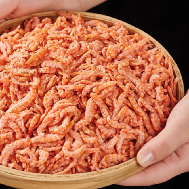 건조 크릴 말린 바다 새우 바삭한 해물 간식 볶음용, 2개, 남극 새우 500g 머리껍질제거