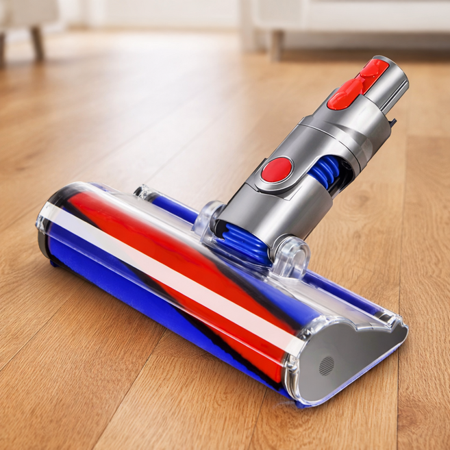 [호환]다이슨 청소기 헤드 소프트 롤러 클리너 헤드 V7 V8 V10 V11 V15 교체 전 후방 브러시롤 2개 내일도착, 1개, V7V8 V10 V11 V15