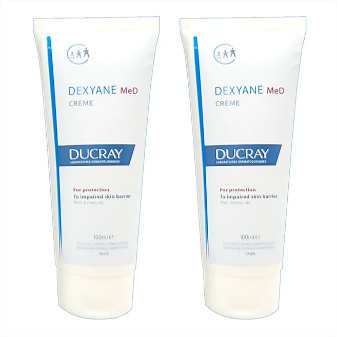사용기한26년11월 듀크레이 덱시안 메드 MED 크림 MD DUCRAY DEXYANE 정식수입, 100ml, 2개 - 쿠팡