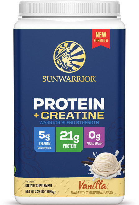 선워리어 프로틴 + 크레아틴 블렌드 스트렝스 바닐라 플레이버, 1.013kg, 1개
