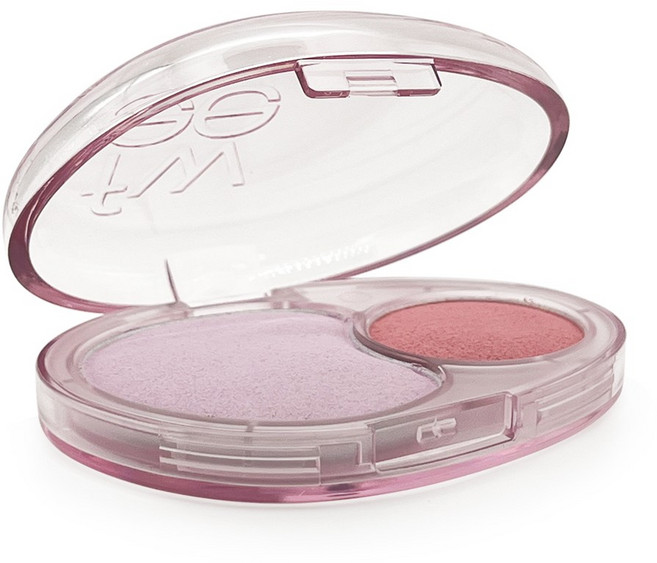 퓌 멜로우 듀얼 블러셔 / 베이스&포인트 메이크업 / 젤리타입, CR01 쥬시스마일, 1개