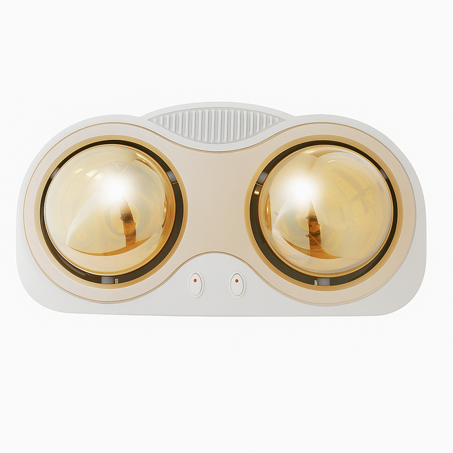 테르톤 고효율 프리미엄 2구 욕실히터, DWH-BR7201HS