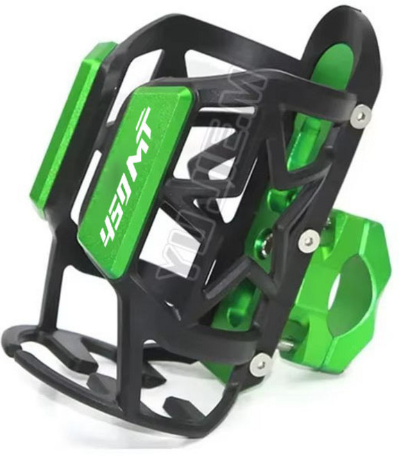 바이크 오토바이컵홀더 거치대 CF MOTO 450MT 450 MT MT450 -2025 2024 오토바이 액세서리 CNC 음료수 병 컵 홀더, [05] Green 450MT