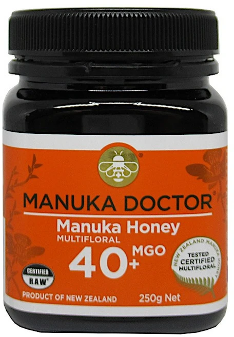마누카닥터 마누카꿀 멀티플로랄 40+ MGO Manuka Doctor Manuka Honey Multifloral, 250g, 1개 - 쿠팡