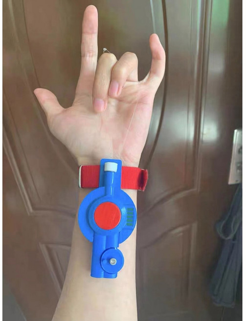 웹슈터 노웨 프레 거미줄 튬 츠 분사 놀이 발사기 자동분무기