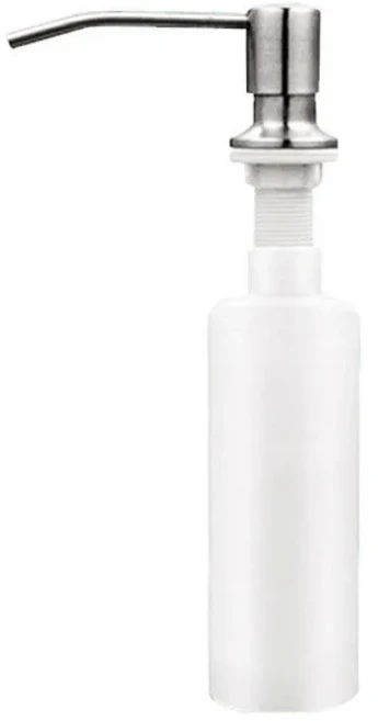 Tuqiu 주방 싱크대 비누 디스펜서 스테인레스 스틸 욕실 블랙 골드 크롬 니켈 300ml, 04 nickel