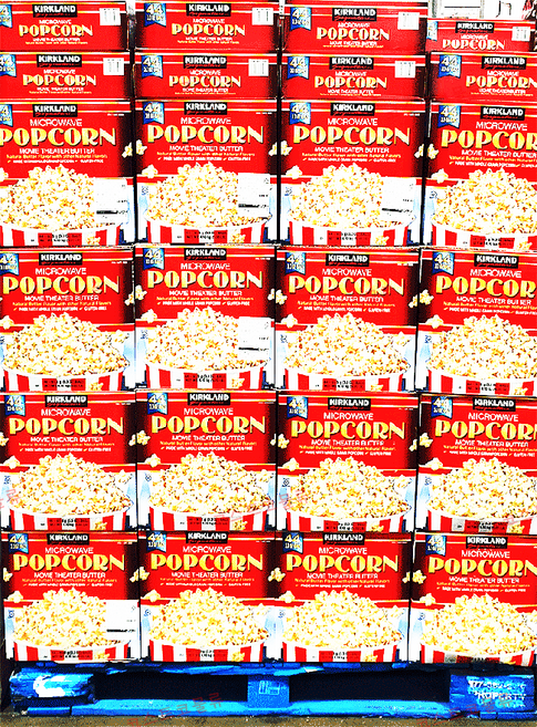 커클랜드 시그니춰 전자레인지 팝콘, 4.1kg, 2개