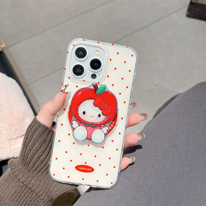 에코핏 휴대폰 맥세이프 호환 마그네틱 사과키티, 1개