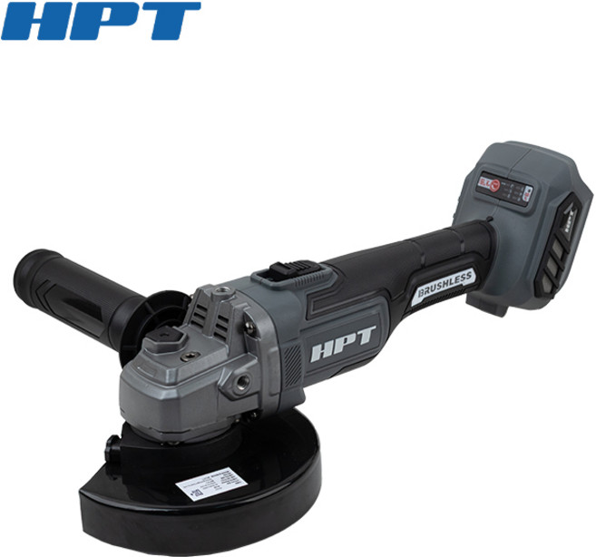 HPT 충전 그라인더 125mm 마끼다 타입 배터리 호환 MA20-AG210, 1개