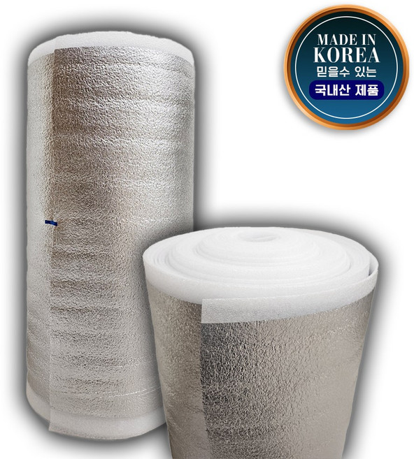 은박매트 은박발포지 보온재 은박단열재 3T 폭1M 30M(1롤)