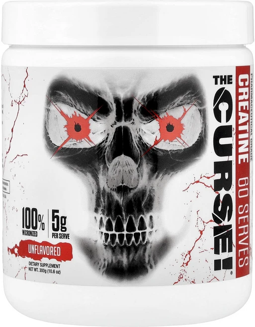 JNX 스포츠 The Curse 크레아틴 무맛 300g(10.6oz) - 쿠팡