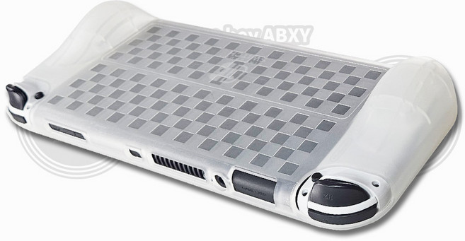 닌텐도 스위치 OLED 칩수납 그립 케이스, 반투명-화이트 (133-1022), 1개, 반투명-화이트 (133-1022)