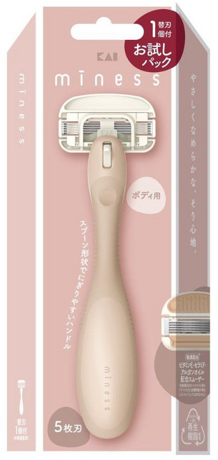 카이 마이네스 여성 제모기 교체용 칼날 1개 포함