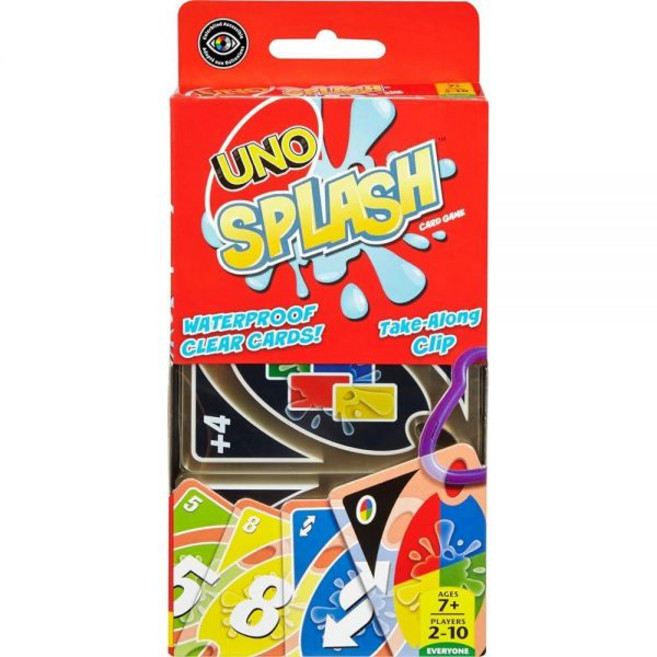 146487 Mattel Games UNO 스플래시 카드 게임 모듬(DHW42), Uno Splash