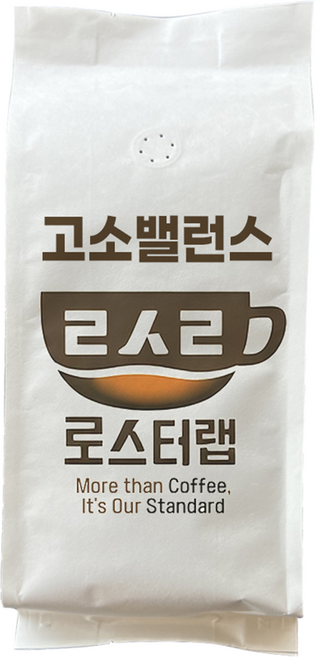 [초특가 할인] 로스터랩 다크 밸런스고소 블렌드 홀빈 분쇄안함 커피원두, 1개, 500g