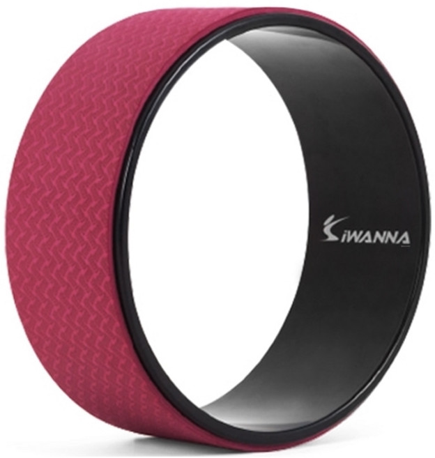 [바디포유] IW 휘트니스 필라테스 요가휠, 1개