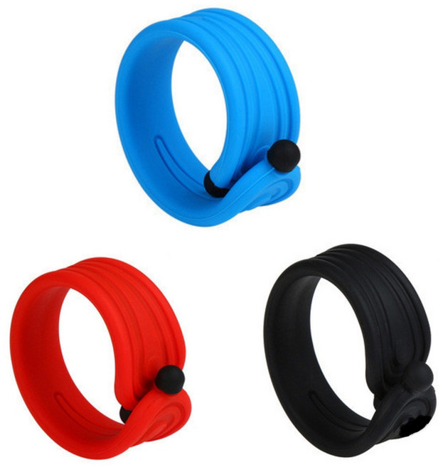 락모터스 오토바이 밴드형 터치펜 라이딩펜 스마트폰터치 휴대폰 라이더 간편사용, 레드, 1개