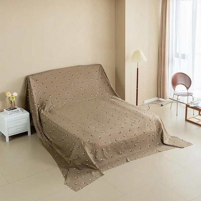 커버 천 소파 먼지 침구 다기능 가구 보호, 1개, 14. 3x4.7미터 / D. 미키 - 방진