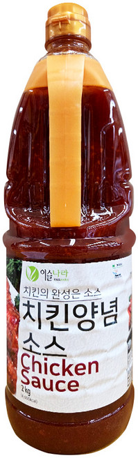 이슬나라 치킨양념 소스 2kg 매콤달콤꼬치 양념장